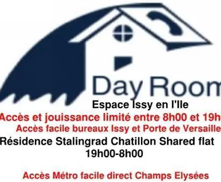 Citea Access Dayuse - Work And Day Rest Timeshare --15 Minutes Paris Montparnasse -- - Formule Temps Partage